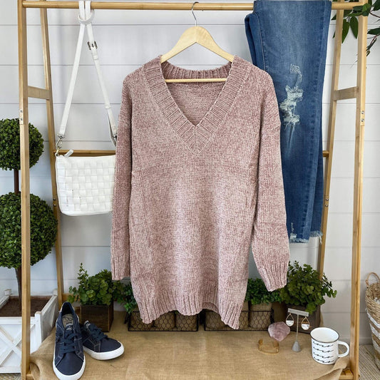 PREBOOK Sierra Chenille Sweater - Champagne