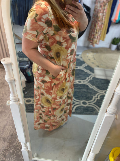 Oh So Lovely Pocket Maxi Dress