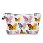 Pouch - Butterfly, Half Floral